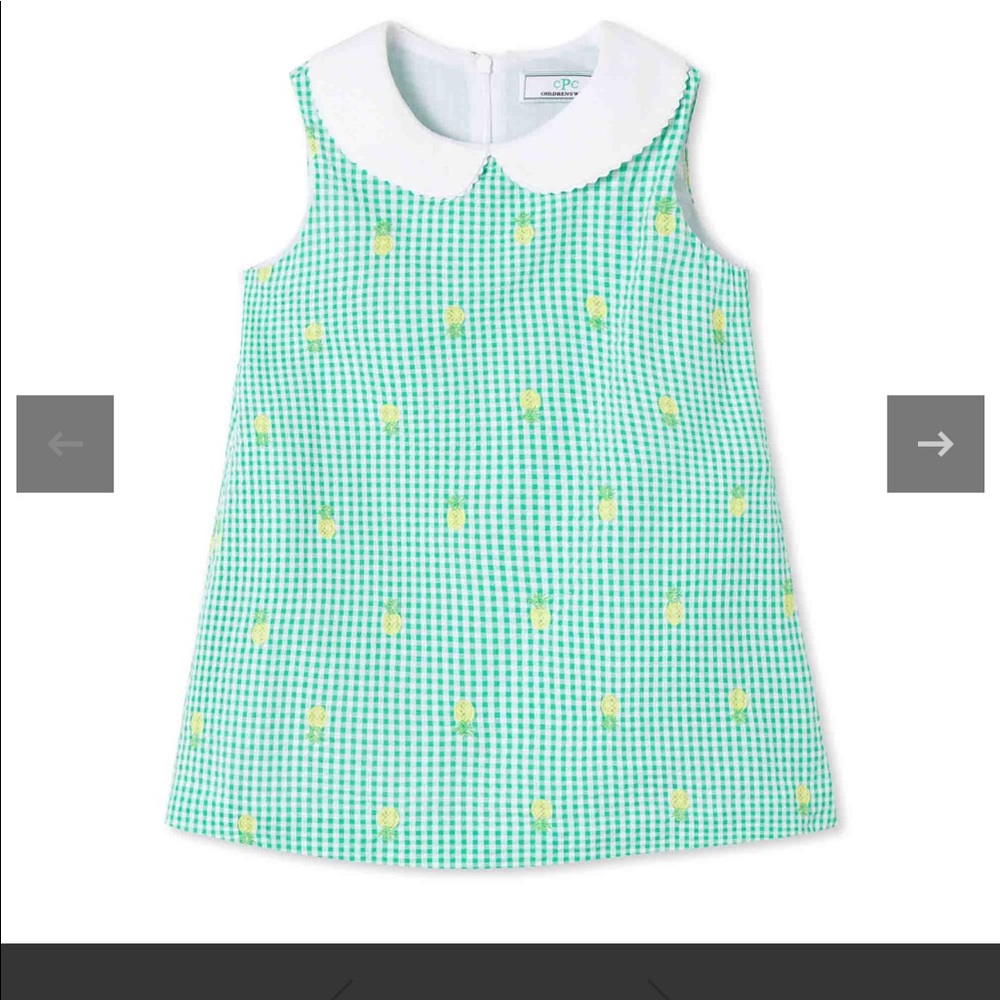 Classic Prep Maddie Pineapple Dress - 8
